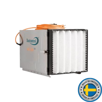 Dustcontrol Air Cleaner / AirCube 500, 230V, 210W Power, 13kg, Complete with Prefilter G4 (42690) and HEPA H13 Filter (42692)