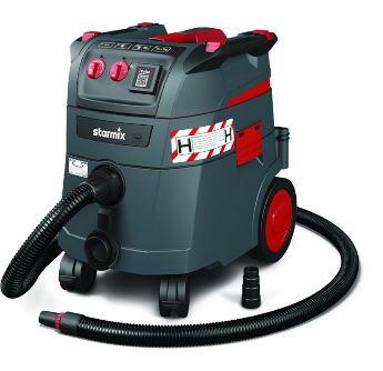 Starmix H Class Vacuum AISP35 35L, 1600 watt motor supplied with 5m hose and user manual