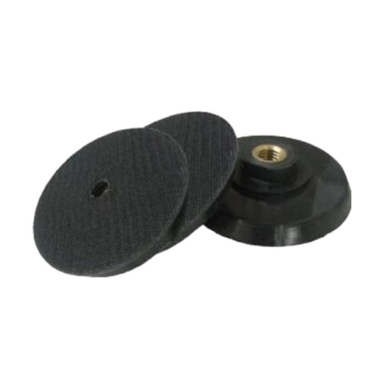 125mm (5") Foam Velcro Backed Pad M14 thread - Use only on Variable Speed Angle Grinder on Very Low Speed