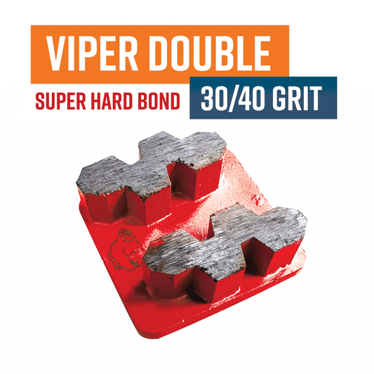 VIPER Double Segment - 30 Grit - Super Hard Bond Red - Schwamborn