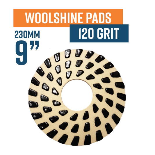 230mm Wool Shine Floor Polishing Pad 120 grit