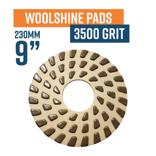 230mm Wool Shine Floor Polishing Pad 3500 grit