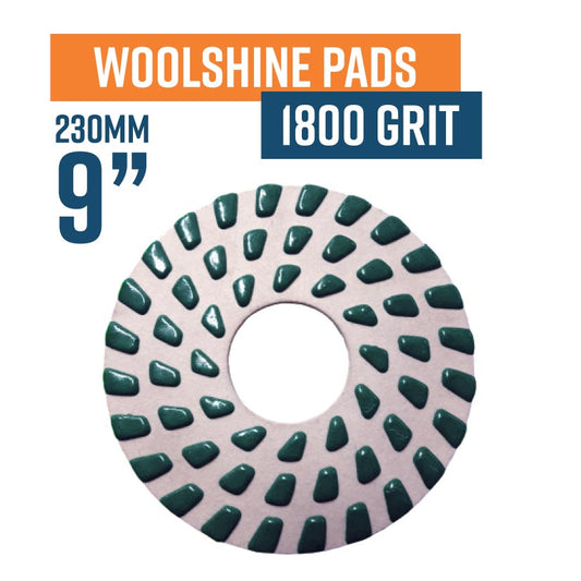230mm Wool Shine Floor Polishing Pad 1800 grit