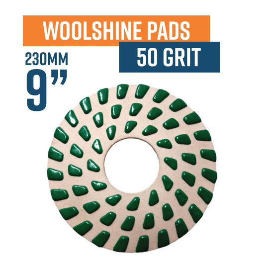 230mm Wool Shine Floor Polishing Pad 50 grit