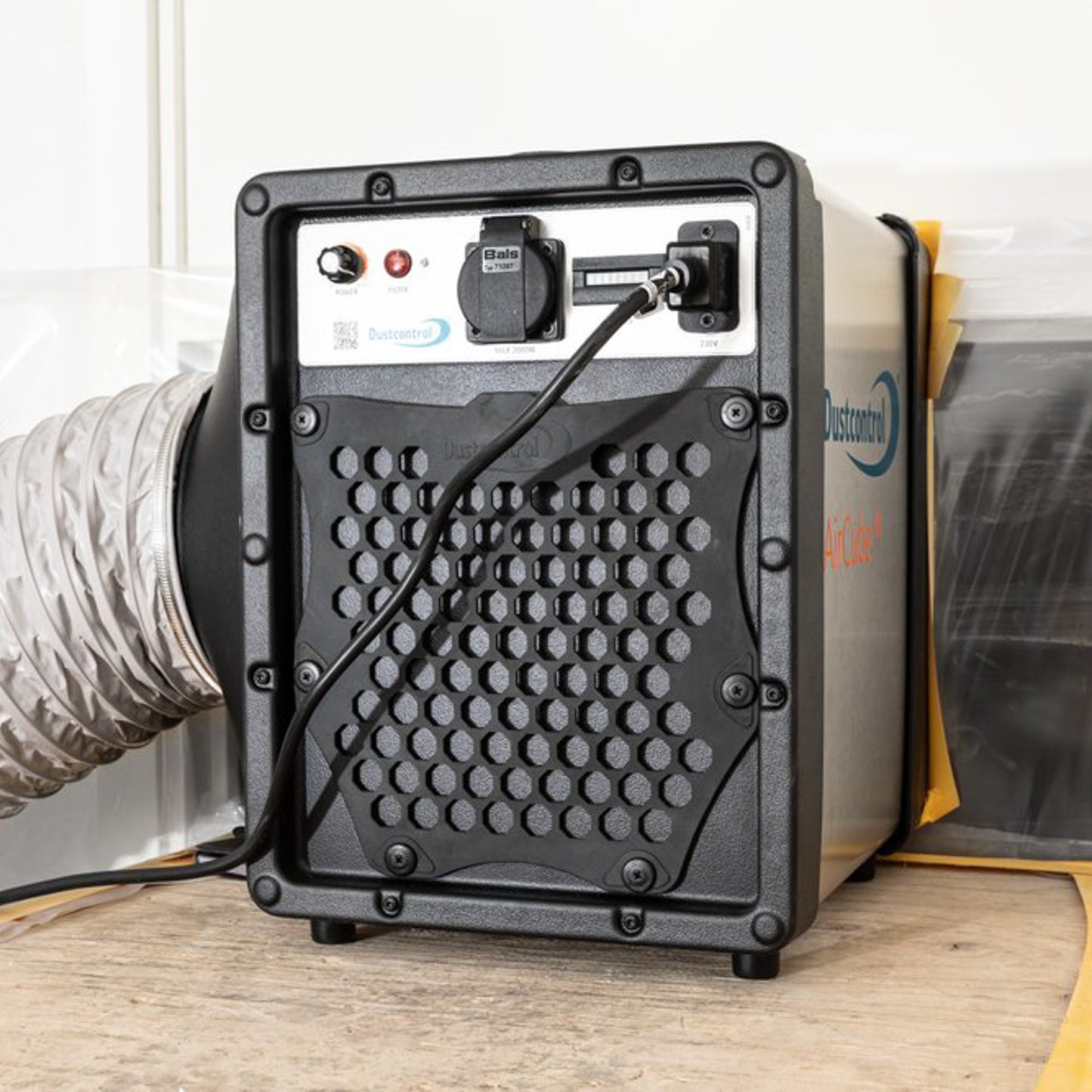 Dustcontrol AirCube 600, 230V Power, 10kg Air Cleaner Complete with Prefilter and HEPA H13 Filter AC600