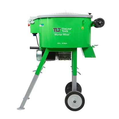 TLT Forced Action Mixer 130 Litre , three paddle, 2.5 HP motor, 1030-1210mm height adjustment