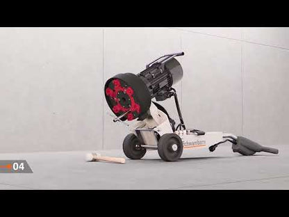 DSM250VS Variable Speed Schwamborn Concrete Floor Grinder and Edge Grinding machine.