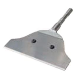 Holder complete with replaceable 200mm Bevelled Edge Steel Blade