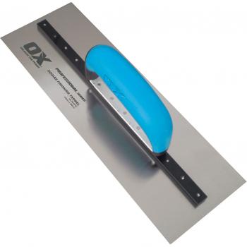 OX Professional 120 x 356mm S/S Square Finishing Trowel