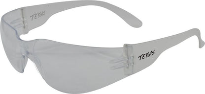 TEXAS Safety Glasses with Anti-Fog - Clear Lens