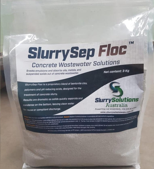 SlurrySep Floc 3kg - Concrete Wastewater Solutions